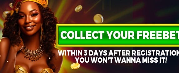 Instant Registration Freebet promotion banner